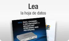 Hoja de datos Matrox Monarch HDX