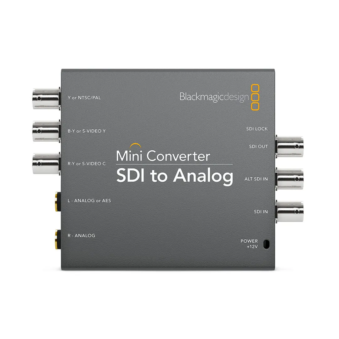 Blackmagic Mini Converter SDI to Analog - Vista superior