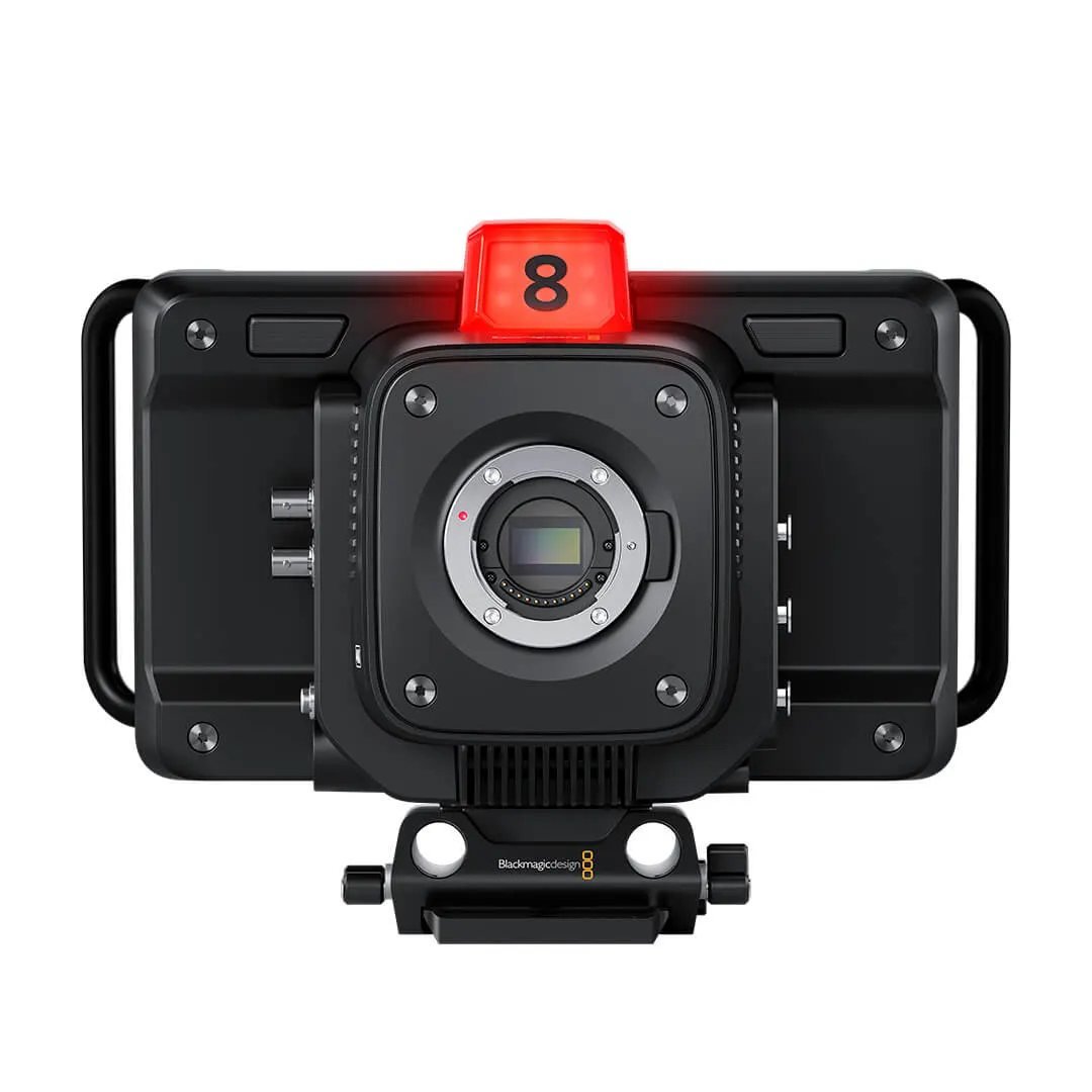 Blackmagic Studio Camera 4K Pro - Vista frontal