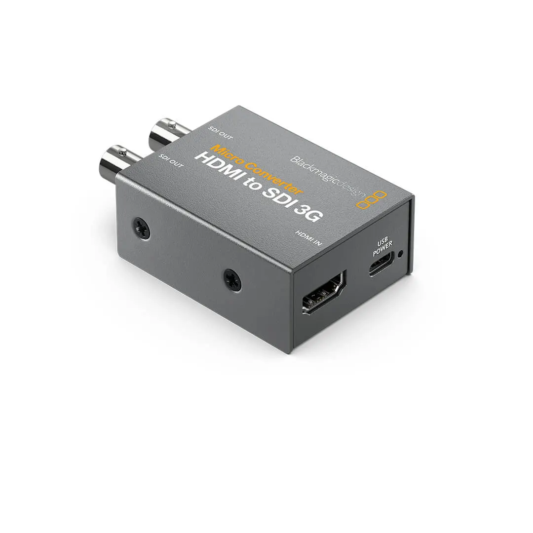 Blackmagic Micro Converter HDMI to SDI 3G - Vista trasera