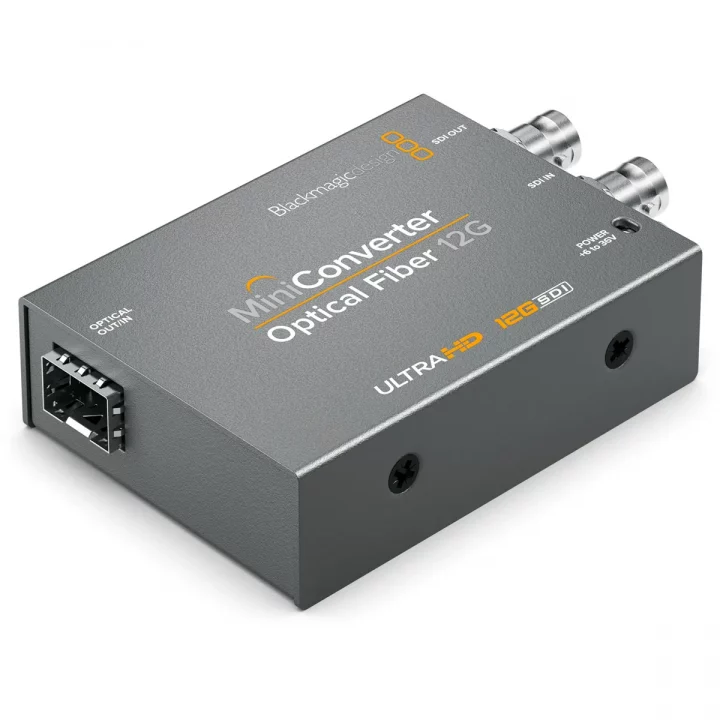 Comprar Blackmagic Mini Converter Optical Fiber 12G