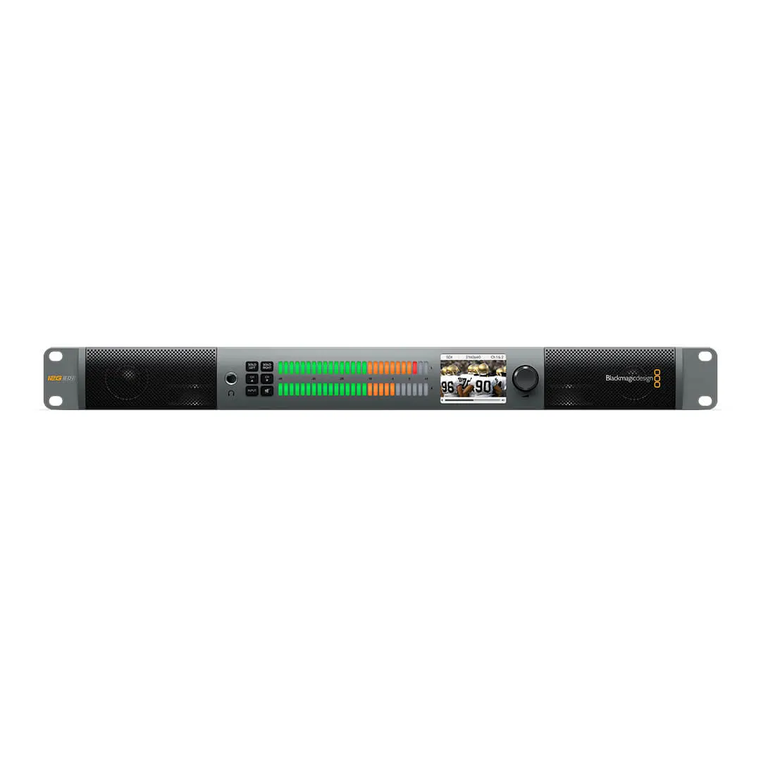 Blackmagic Audio Monitor 12G - Vista frontal