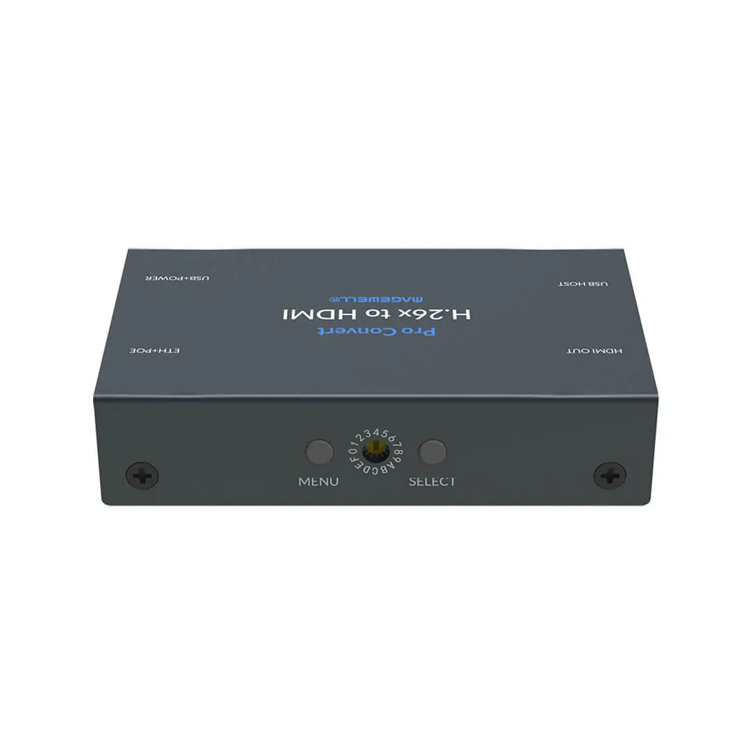 Magewell Pro Convert H.26x to HDMI - Vista superior