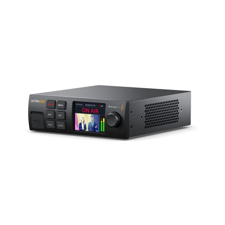 Transmisión y codificación | Blackmagic