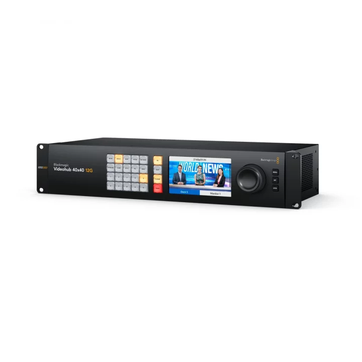 Comprar Blackmagic Videohub 40x40 12G en España